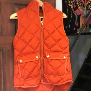 J Crew Orange Vest
